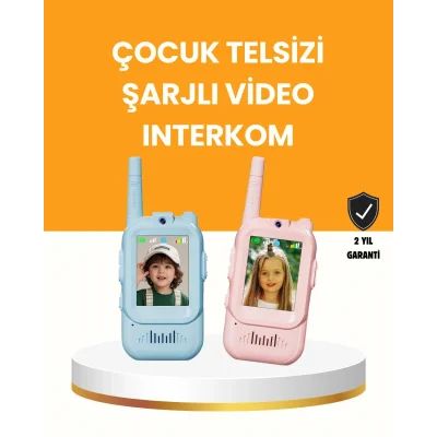 BUĞZ Uzun Menzilli Video Walkie Talkie Eğitici ve Eğlenceli Oyuncak