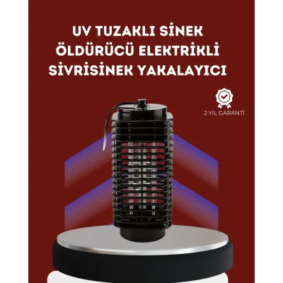 BUĞZ Uzun Ömürlü Elektrikli Sivrisinek Katili – Sessiz Çalışma, Güçlü Performans