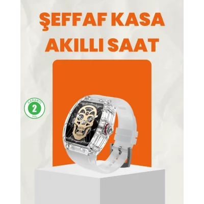 BUĞZ Uzun Pil Ömürlü Akıllı Saat Spor ve Günlük Kullanım