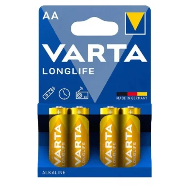 BUĞZ Varta Longlife AA Size 4lü Kalem Pil