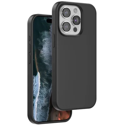 BUĞZ Venco İphone 15 Pro Home Magsafe Kapak - Siyah