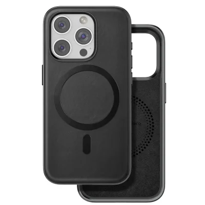 BUĞZ Venco  İphone 15 Pro Max Puskas Magsafe Kapak - Siyah