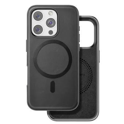 BUĞZ Venco  İphone 16 Pro Max Puskas Magsafe Kapak - Siyah