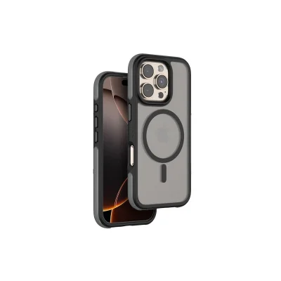 BUĞZ Venco  İphone 16 Pro Orbit Magsafe Kapak - Siyah