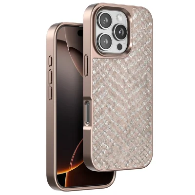 BUĞZ Venco İphone 16 Pro Viper Kapak - Titan Gri