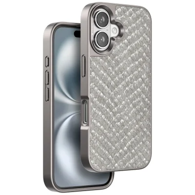 BUĞZ Venco  İphone 16 Viper Kapak - Titan Gri