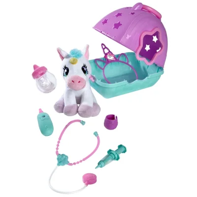  Vet Case with Plush Unicorn