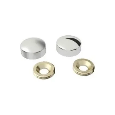 BUĞZ Eco Lounge Vida Kapama Kapağı 25 mm, Krom - 5 Adet