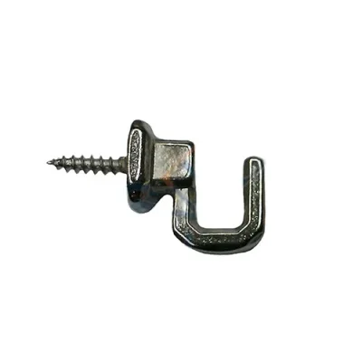 BUĞZ Eco Lounge Vidalı Kanca, Askı Küçük - 15x18mm, Nikel - 1 Adet