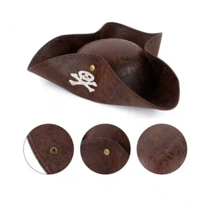 BUĞZ Vinleks Kaptan Jack Korsan Şapkası
