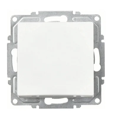  Visage Beyaz Tekli Anahtar Çerçevesiz - Priz ve Anahtar İçin Uyumlu Çerçeve