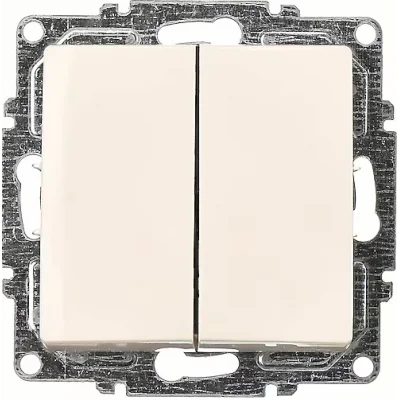  Visage Krem Komütatör Anahtar  Çerçevesiz - Priz ve Anahtar İçin Uyumlu Çerçeve