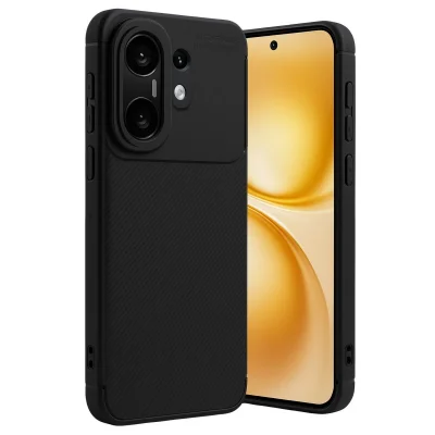 BUĞZ Vivo X200 Fe Auto Focus Karbon Kapak - Siyah