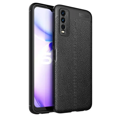 BUĞZ Vivo Y11s Kılıf Auto Focus Kapak - Siyah