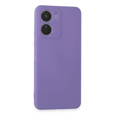 BUĞZ Vivo Y16 Kılıf First Silikon - Lila