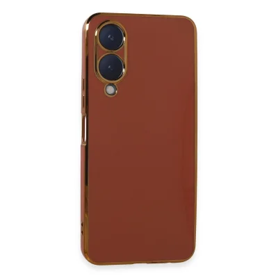 BUĞZ Vivo Y17s Kılıf Volet Silikon - Kırmızı