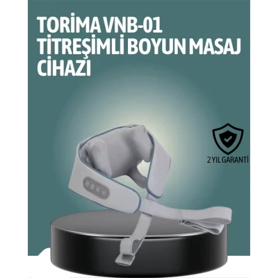 VNB-01 Şarjlı Isıtmalı Boyun ve Omuz Masaj Cihazı