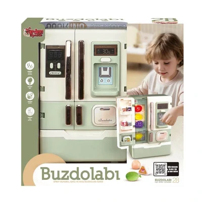 BUĞZ VRD10650 IŞIKLI VE SESLİ AKSESUARLI BUZDOLABI