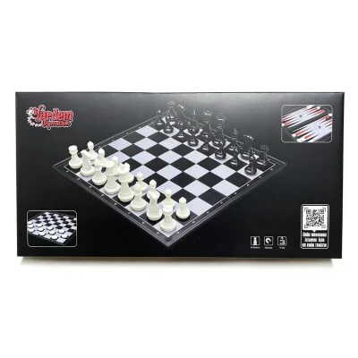 BUĞZ VRD10661 KATLANABİLİR SATRANÇ TAVLA VE DAMA SETİ