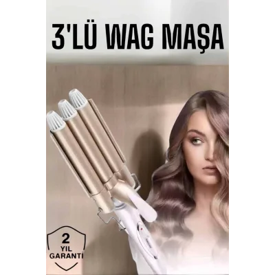  Wag Maşa Negatif İyon Teknolojili Isı Ayarlı Saç Maşası