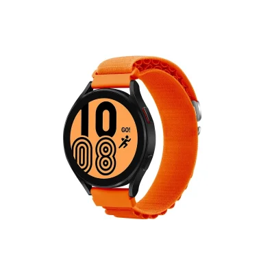 BUĞZ Watch 22mm Kr410 Kumaş Kordon - Turuncu