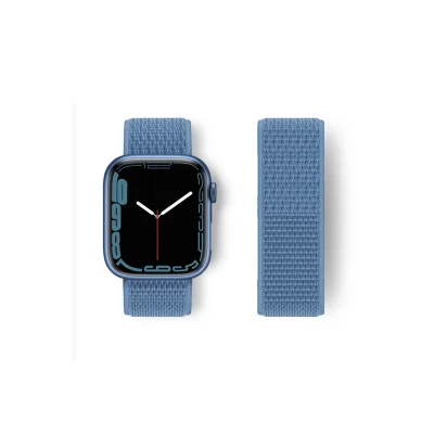 BUĞZ Watch 42mm Hasırlı Cırtcırtlı Kordon - Mavi