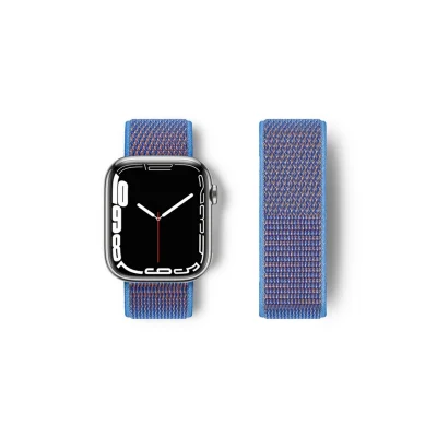 BUĞZ Watch 42mm Hasırlı Cırtcırtlı Kordon - Mor