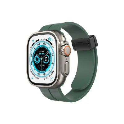 BUĞZ Watch 42mm Kr412 Elegance Stylısh Kordon - Koyu Yeşil