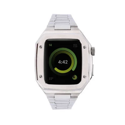 BUĞZ Watch 44mm Metal Petek Kasalı Kordon - Gümüş