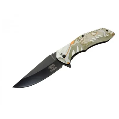  Welder Comando Çakı 21 cm Yarı Otomatik  , Kemerlikli