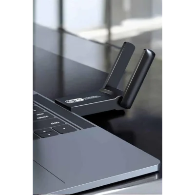 BUĞZ Wifi Adaptör Çift Bantlı Kablosuz Wifi Adaptörü