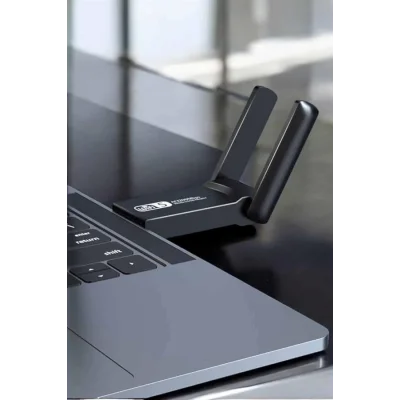  Wifi Adaptör Çift Bantlı Kablosuz Wifi Adaptörü