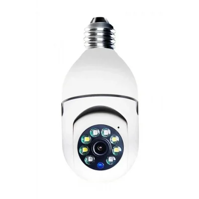 BUĞZ WiFi Kontrollü HD Çözünürlüklü Gece Görüşlü Çift Işıklı Hareket Sensörlü IP Güvenlik Kamerası