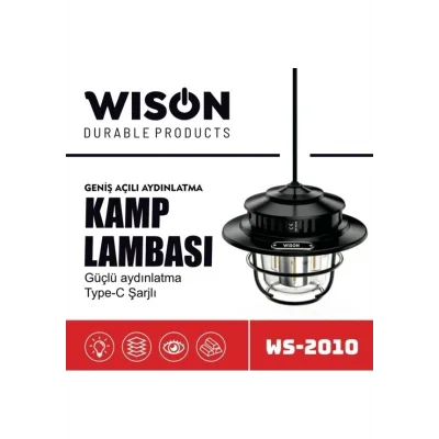 BUĞZ Wison Ws-2010 Geniş Açılı Aydınlatma Kamp Lambası Bx40