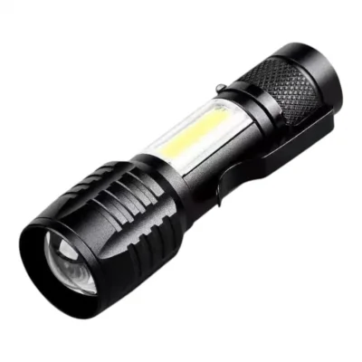 BUĞZ Wison Ws-5454 Taktik El Feneri Usb Şarj Edilebilir Kamp Feneri Cob Zumlanabilir Mini Taşınabilir El Feneri