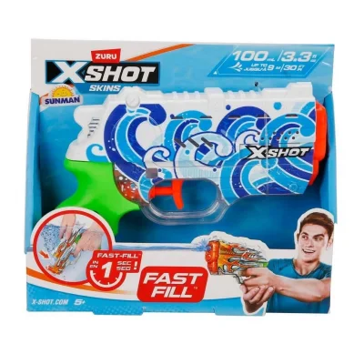  X-Shot Skins Nano Fast Fill Su Tabancası 19 cm - S00004582