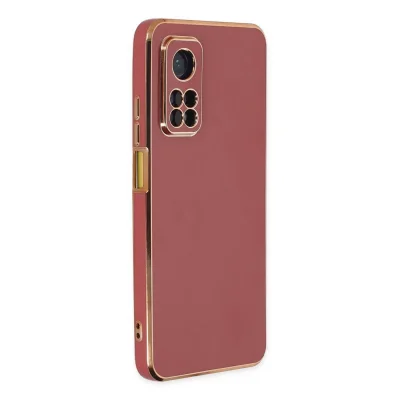 BUĞZ Xiaomi Mi 10t Kılıf Volet Silikon - Kırmızı