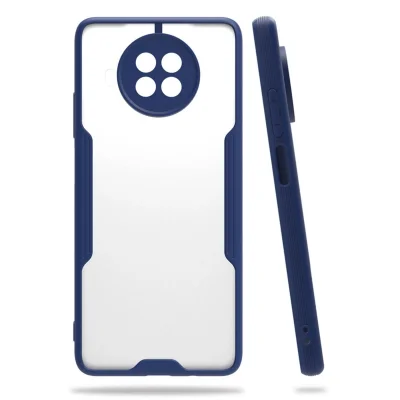 BUĞZ Xiaomi Mi 10t Lite Kılıf Platin Silikon - Lacivert