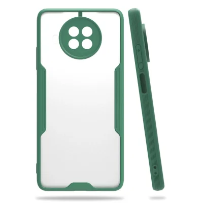 BUĞZ Xiaomi Mi 10t Lite Kılıf Platin Silikon - Yeşil