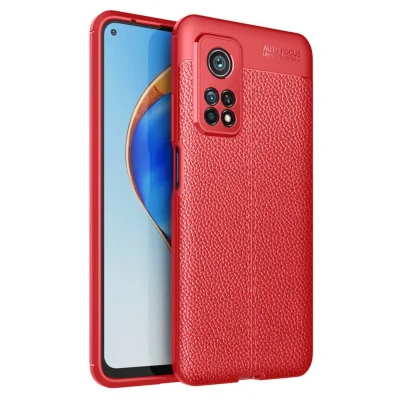 BUĞZ Xiaomi Mi 10t Pro Kılıf Auto Focus Kapak - Kırmızı