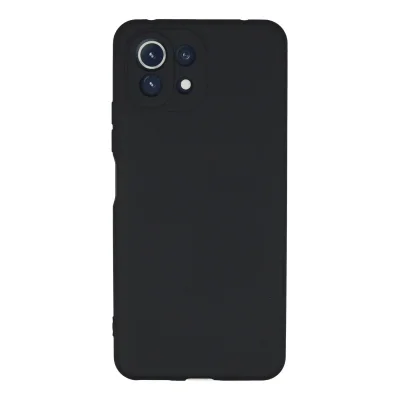 BUĞZ Xiaomi Mi 11 Lite Kılıf Nano İçi Kadife Silikon - Lacivert