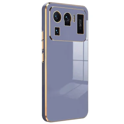 BUĞZ Xiaomi Mi 11 Ultra Kılıf Volet Silikon - Mavi