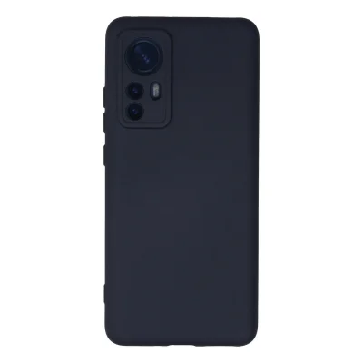 BUĞZ Xiaomi Mi 12 Kılıf Nano İçi Kadife Silikon - Lacivert