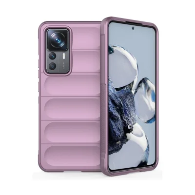 BUĞZ Xiaomi Mi 12t Pro Kılıf Optimum Silikon - Mor