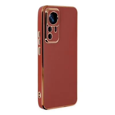 BUĞZ Xiaomi Mi 12t Pro Kılıf Volet Silikon - Kırmızı