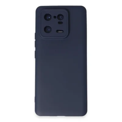 BUĞZ Xiaomi Mi 13 Pro Kılıf Nano İçi Kadife Silikon - Lacivert