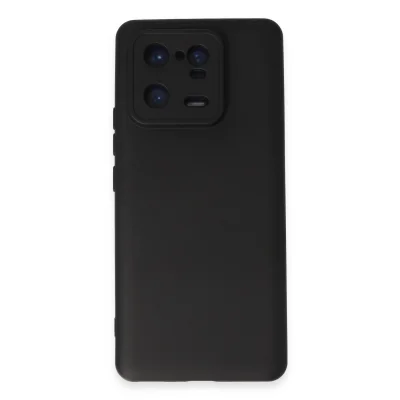 BUĞZ Xiaomi Mi 13 Pro Kılıf Nano İçi Kadife Silikon - Siyah