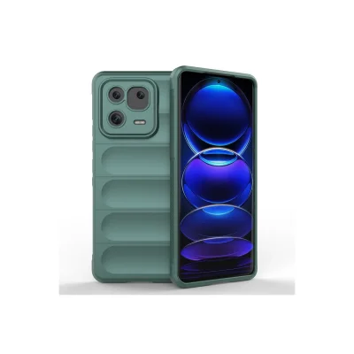 BUĞZ Xiaomi Mi 13 Pro Kılıf Optimum Silikon - Koyu Yeşil