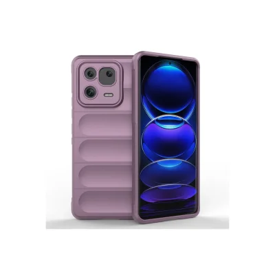 BUĞZ Xiaomi Mi 13 Pro Kılıf Optimum Silikon - Mor