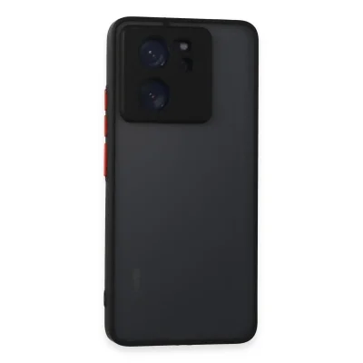 BUĞZ Xiaomi Mi 13t Pro Kılıf Montreal Silikon Kapak - Siyah